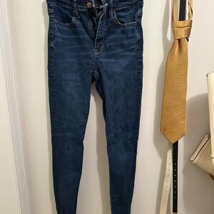 American Eagle Outfitters Dark Blue Skinny Jeans